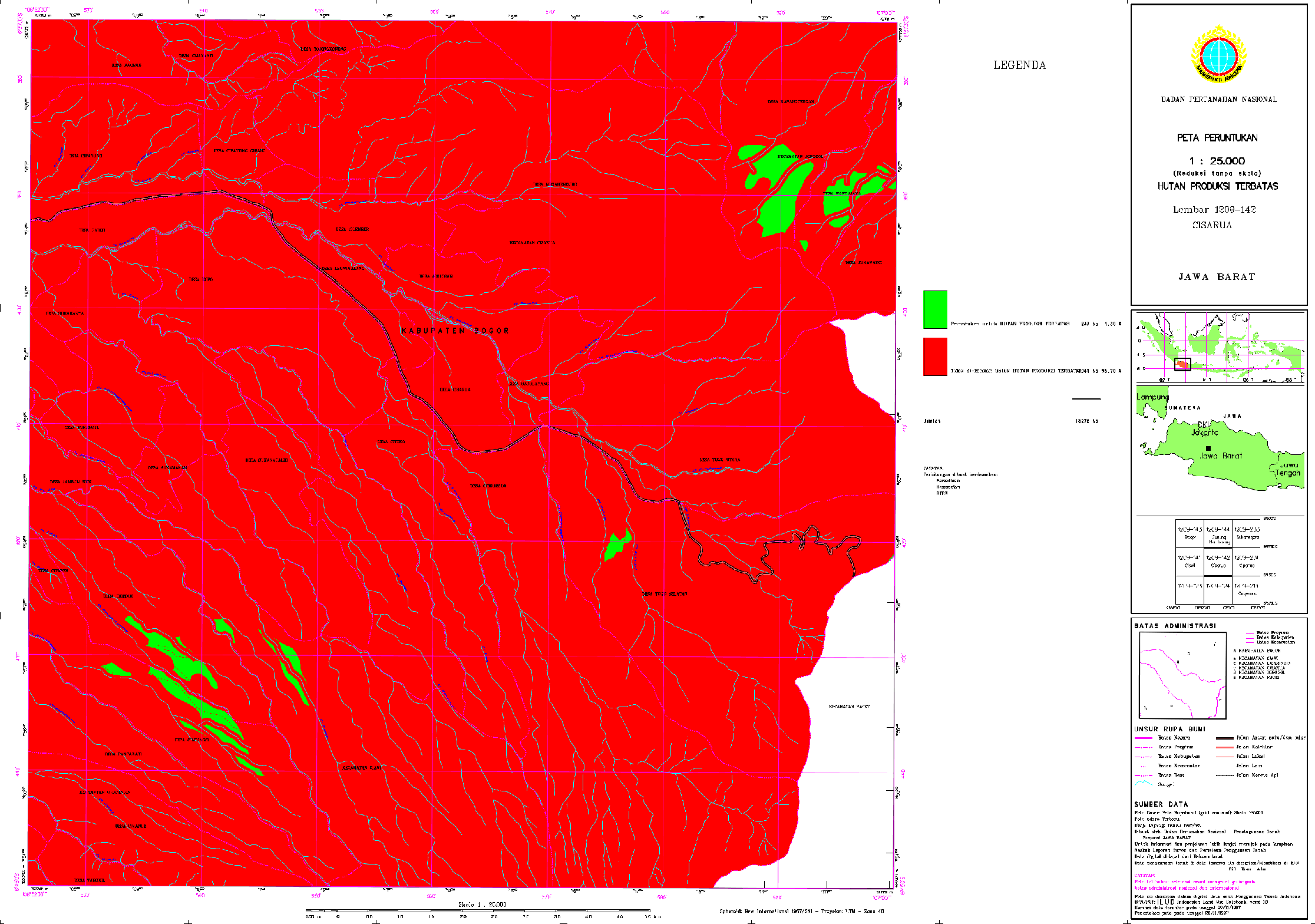 GIS Application in Land Use Mapping and Implementation and Control of