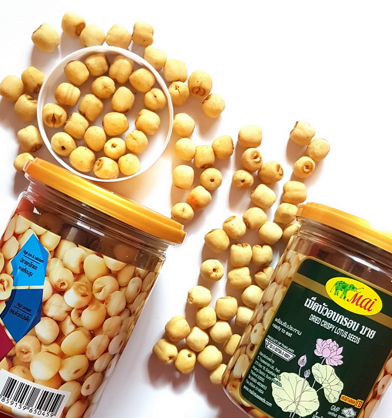 00015 ROASTED LOTUS SEEDS DRIED CRISPY LOTUS SEEDS PRODUCT OF