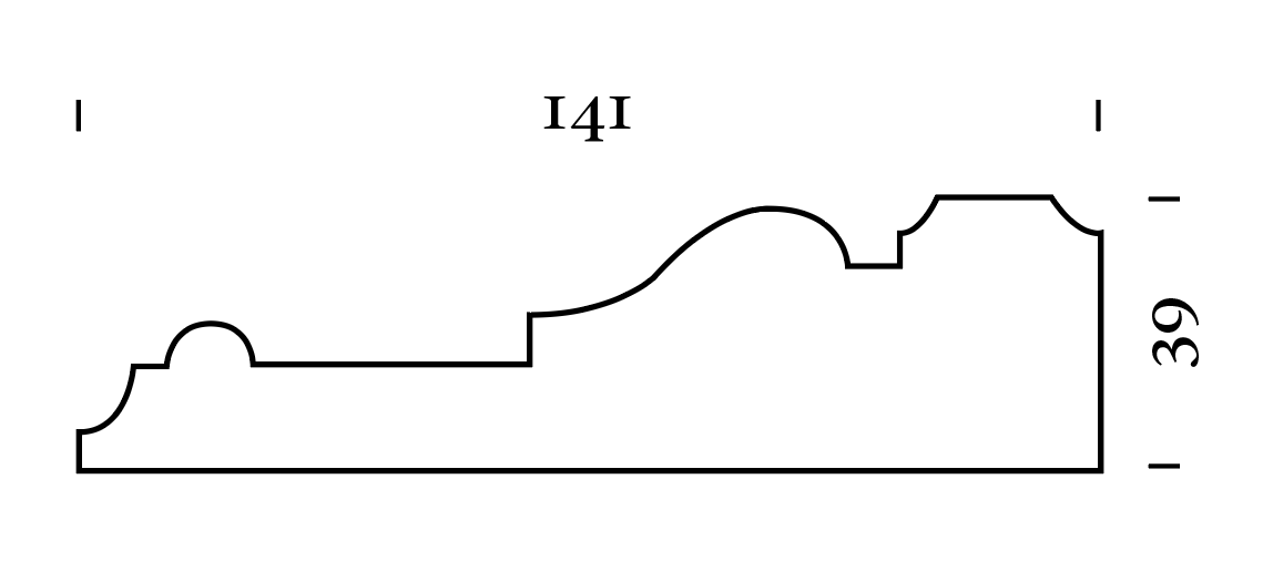 Doorframe in Xdur plaster
