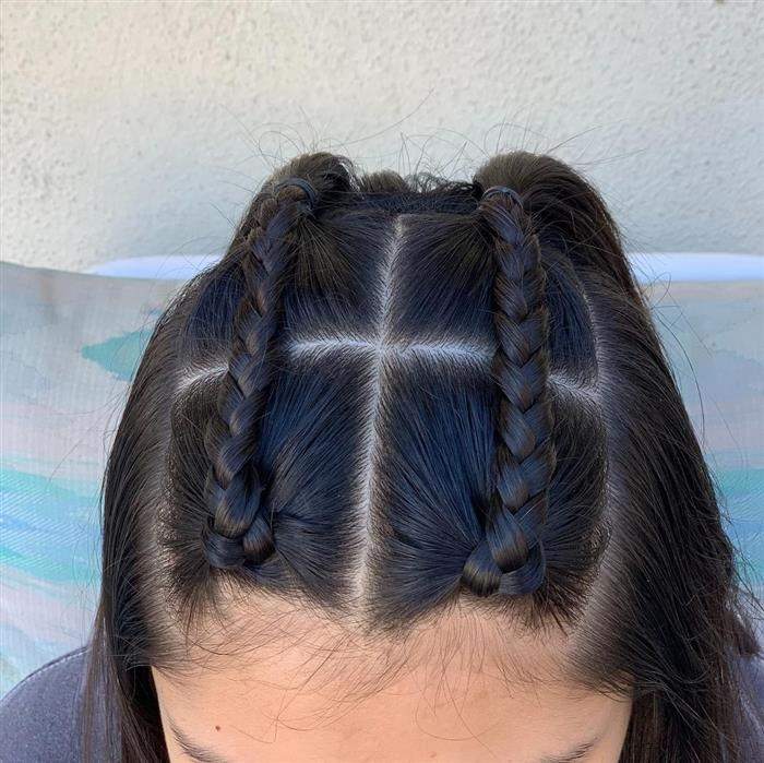 Penteado infantil para a escola ideias simples para a volta às aulas