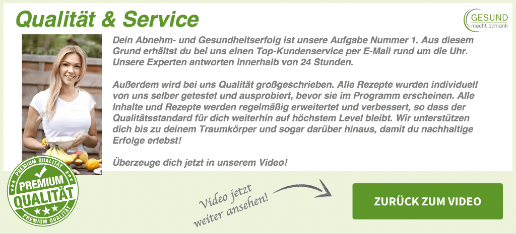 Das Gesund macht schlank Programm