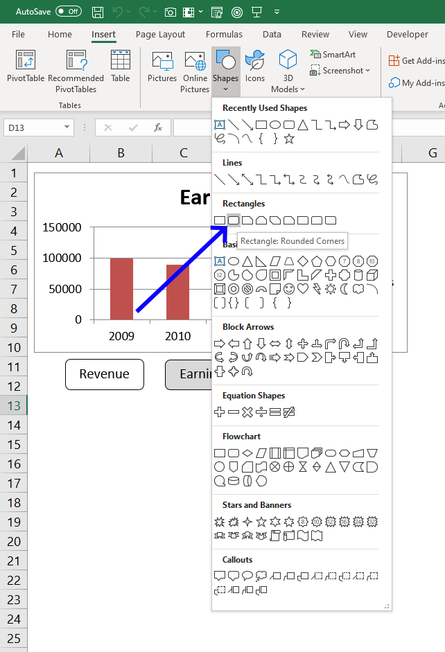Interactive Charts In Excel 2010 - Ponasa
