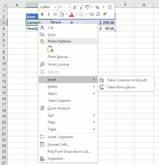 more productive Learn Excel Defined Tables
