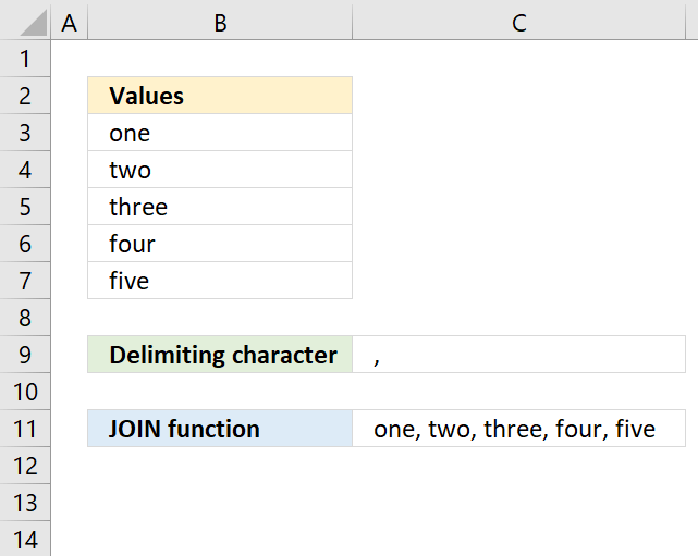 How to use the JOIN function [VBA]