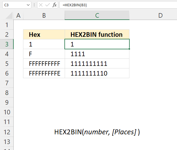 How to use the HEX2BIN function LaptrinhX / News