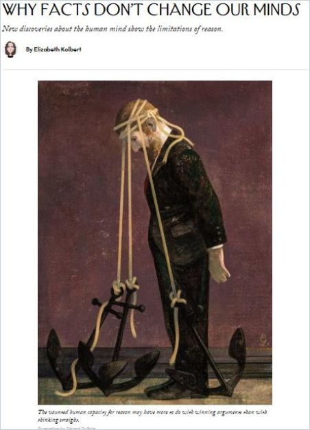 Why Facts Don’t Change Our Minds Free Summary by Elizabeth Kolbert