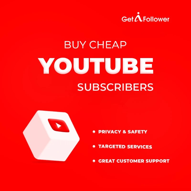 Buy YouTube Subscribers Price Starts From 4 100 Safe GetAFollower