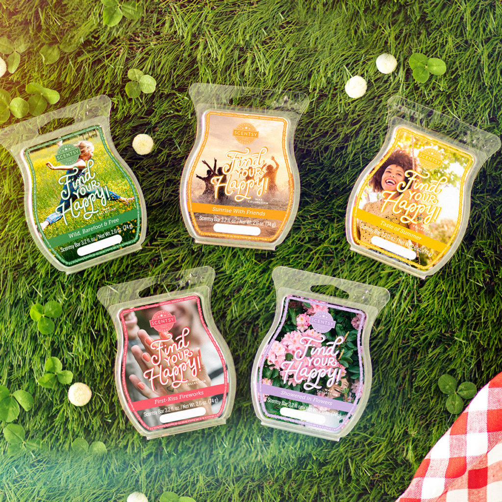 Scentsy's Find Your Happy! New Wax Collection Brings a Smile Scentsy