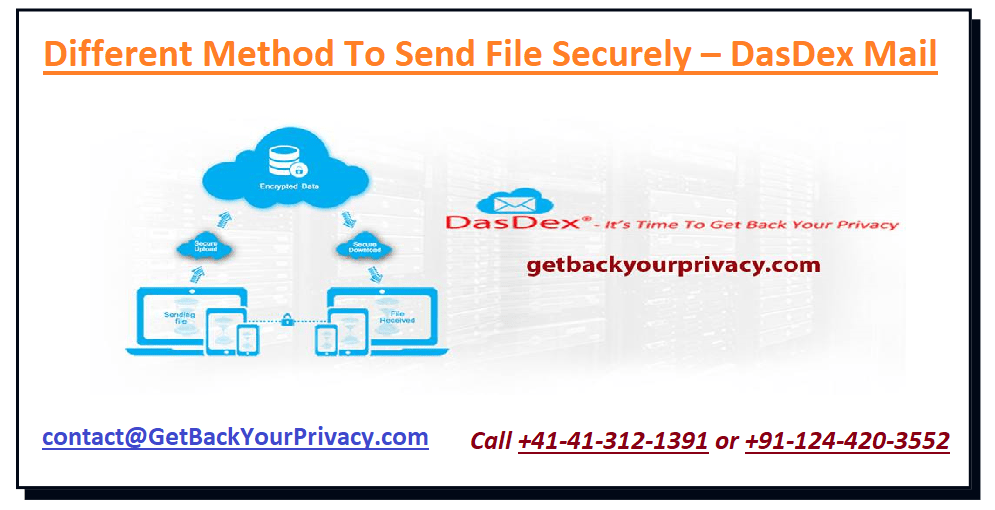Different Method To Send File Securely