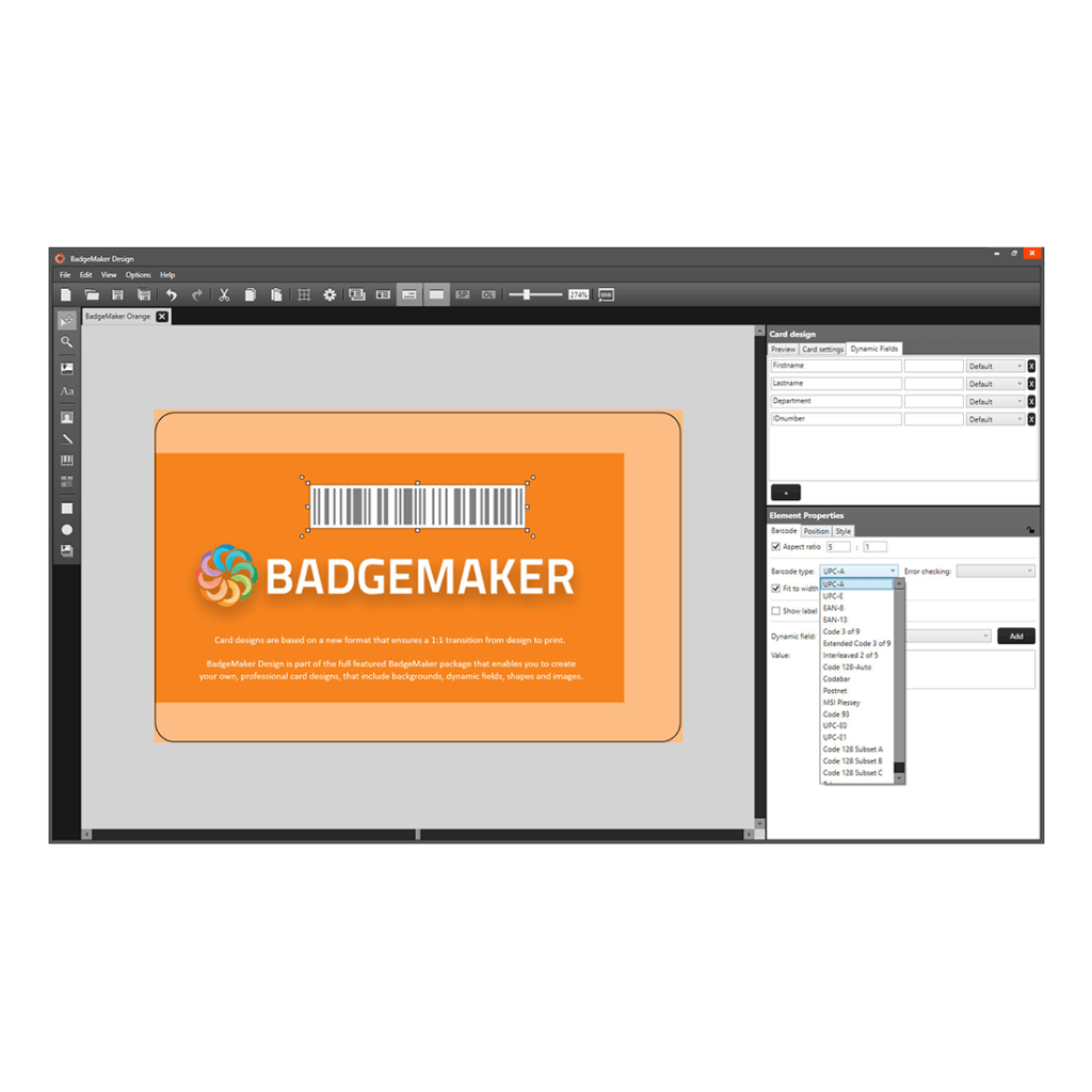 BadgeMaker PRO Badge Software, ID Card Software, ID Card Maker