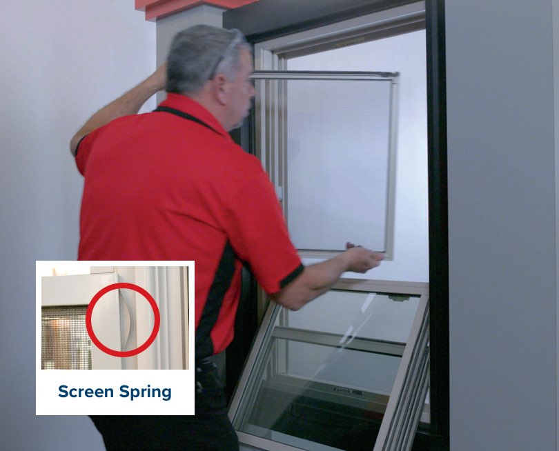 How to Remove and Replace the Screen on Your DoubleHung and Sliding