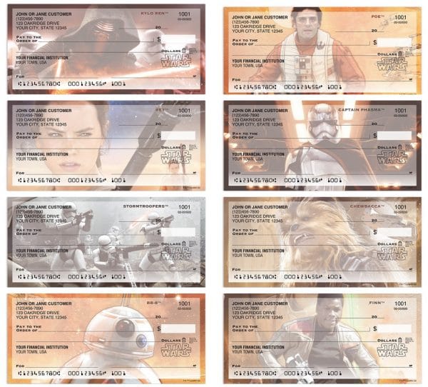 Star Wars Checks Personal Checks