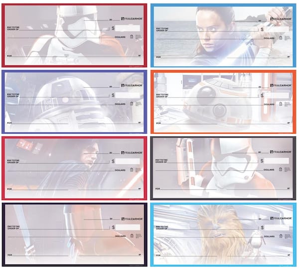 Star Wars Checks Personal Checks