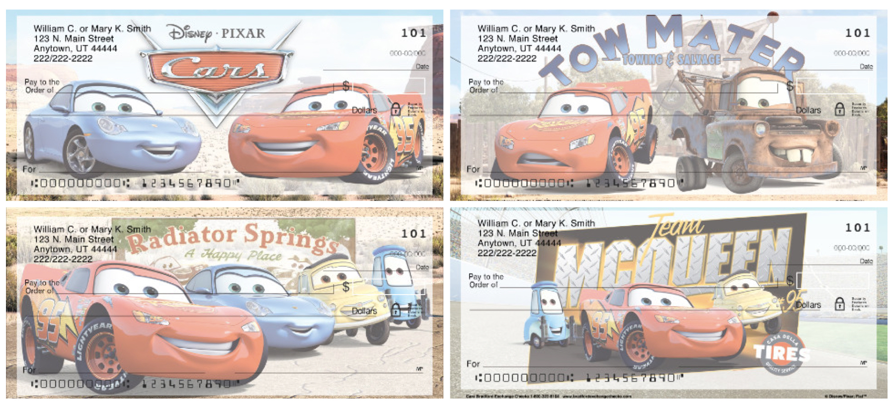 Car Racing and Nascar Checks Get High Quality, Safe & Secure Checks