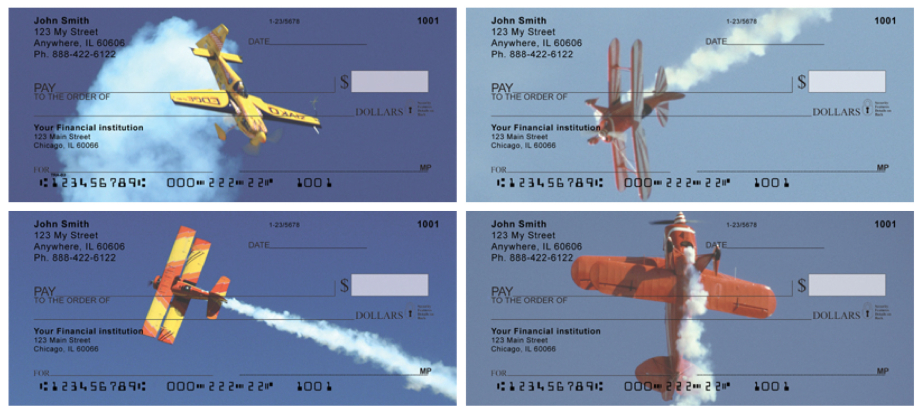 Airplane Checks Best Personal Checks