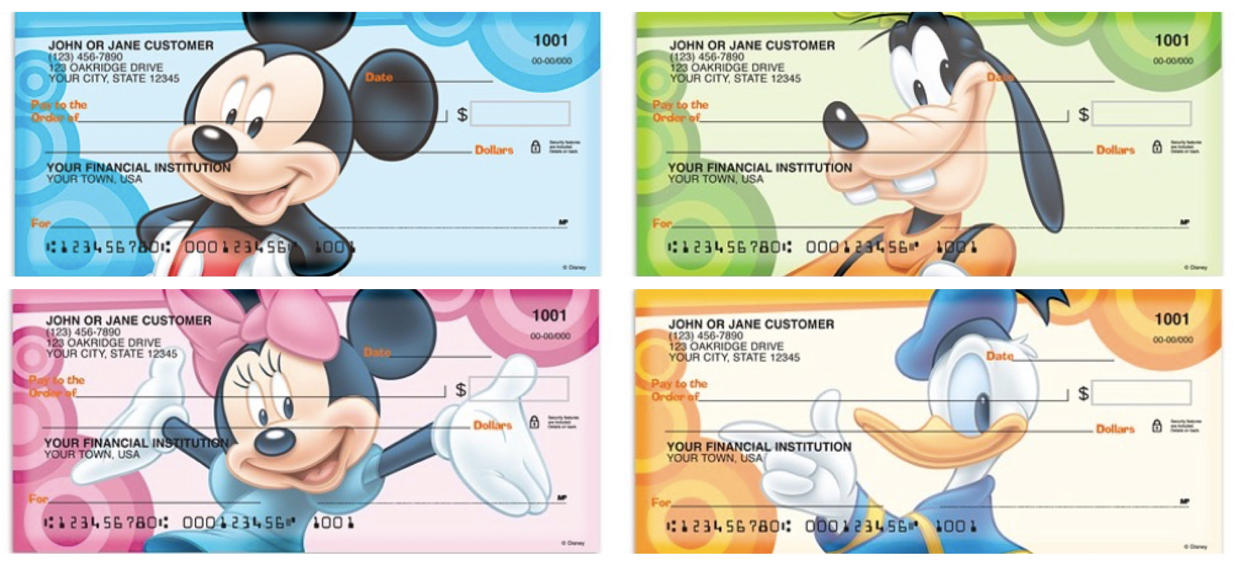 Disney Checks Best Personal Checks