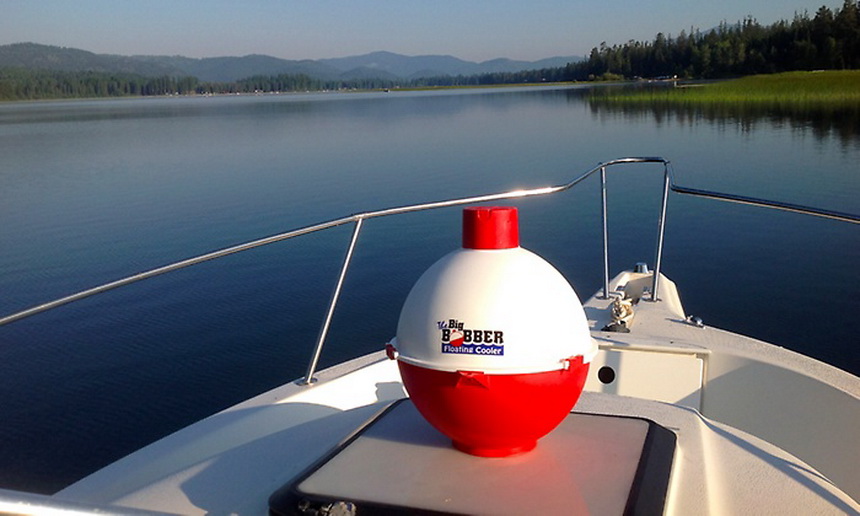 Big Bobber Won't Catch Fish But Will Keep Drinks Cool GetdatGadget
