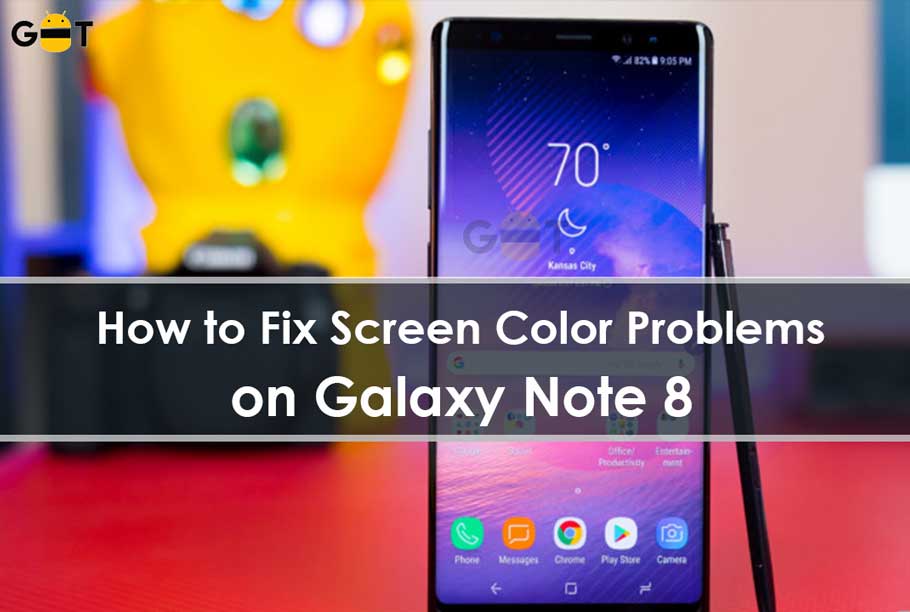 How to Fix Galaxy Note 8 Screen Color Problems [Display Balance]