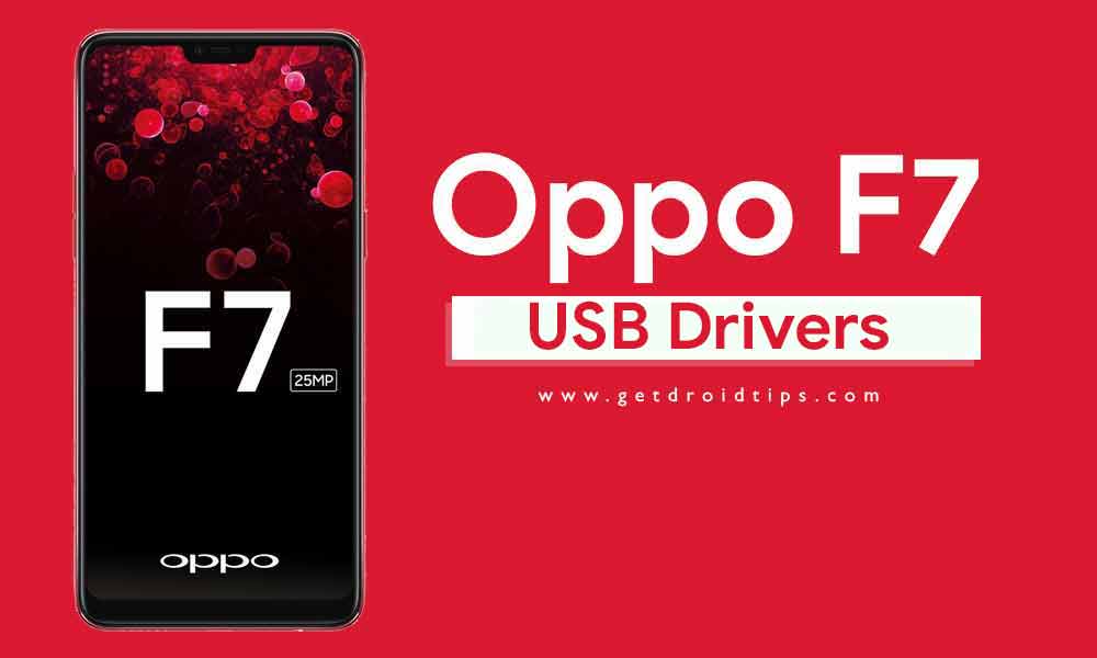 Download Latest Oppo F7 USB Drivers ADB Fastboot Tool