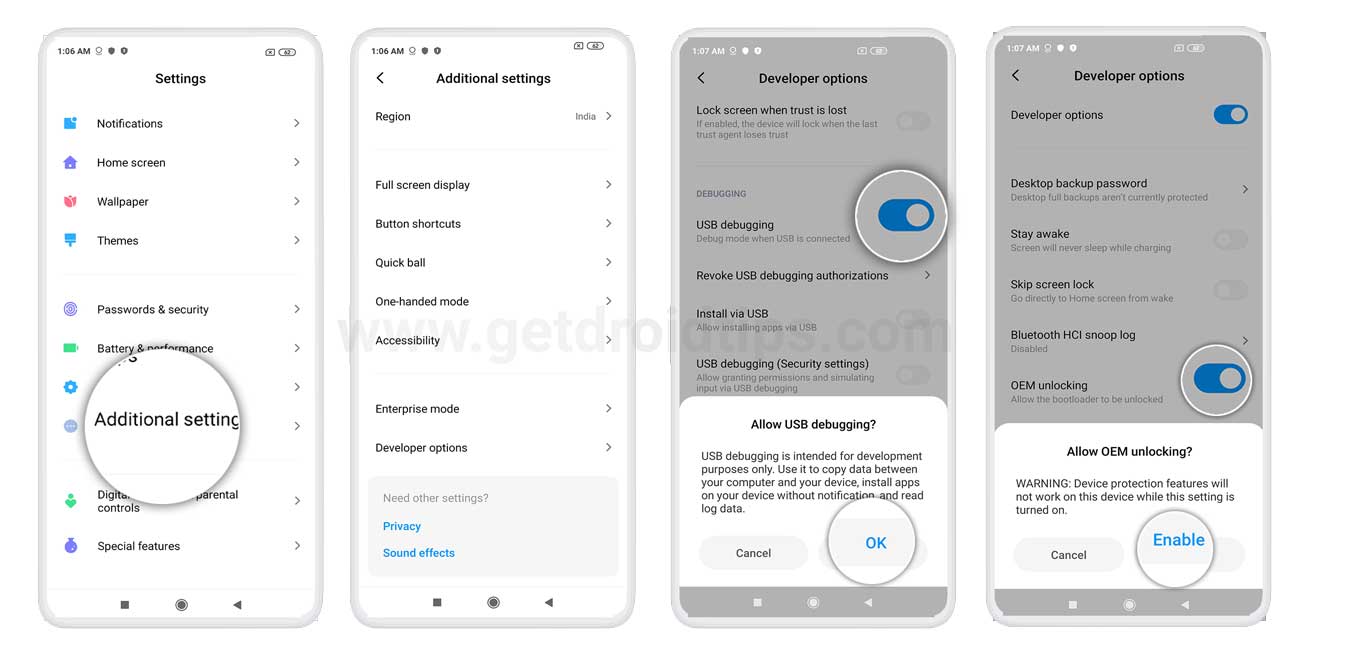 How to unlock bootloader on Xiaomi Poco M3