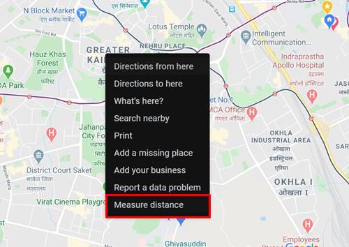 How to Measure Distance in Google Maps using PC, iPhone or Android