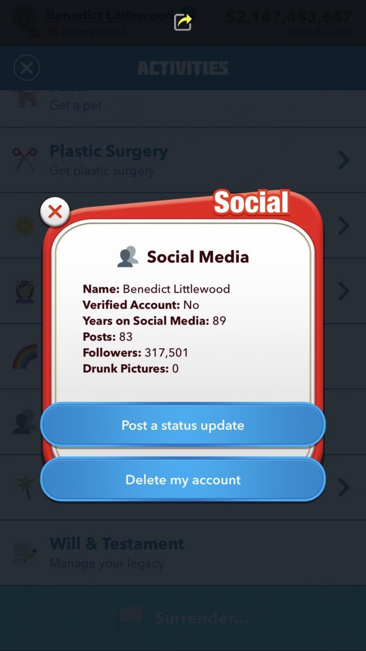 BitLife Social Media Guide Get More Followers and