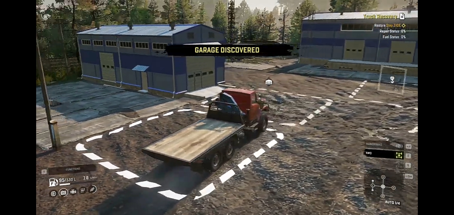 How to Unlock The Garage in Zimnegorsk SnowRunner