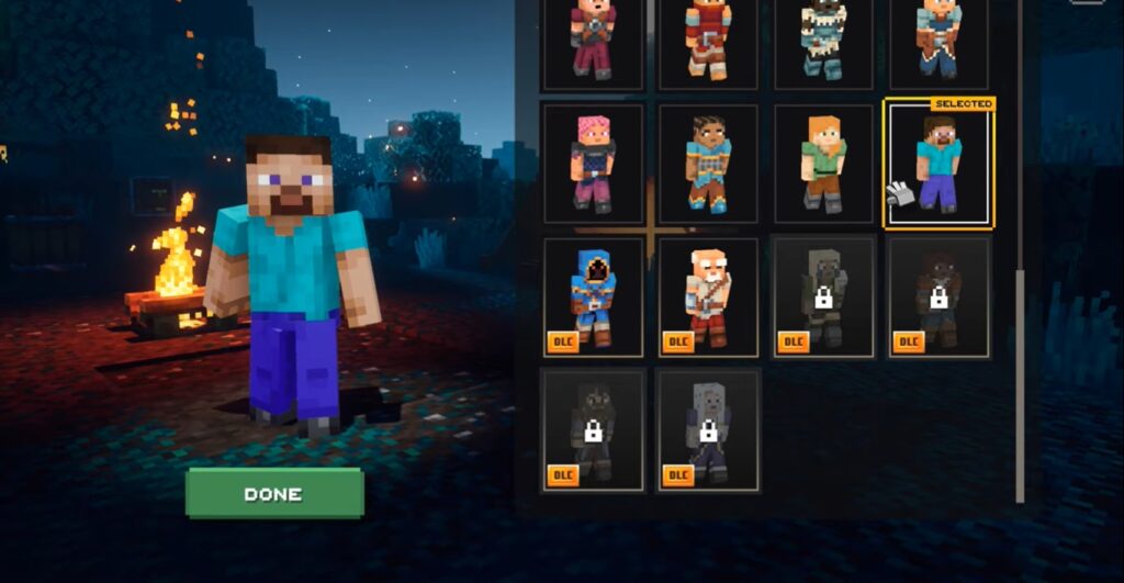 How to Change Character Appearance in Minecraft Dungeons