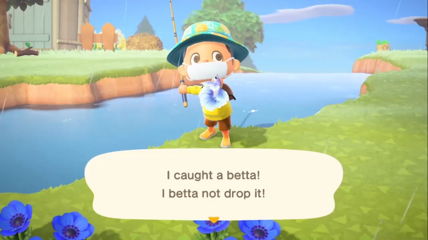 How to catch a Betta fish in Animal Crossing New Horizons