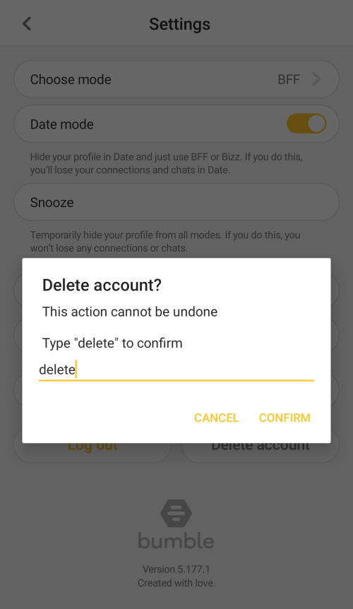 How To Permanently Delete Your Bumble Account?