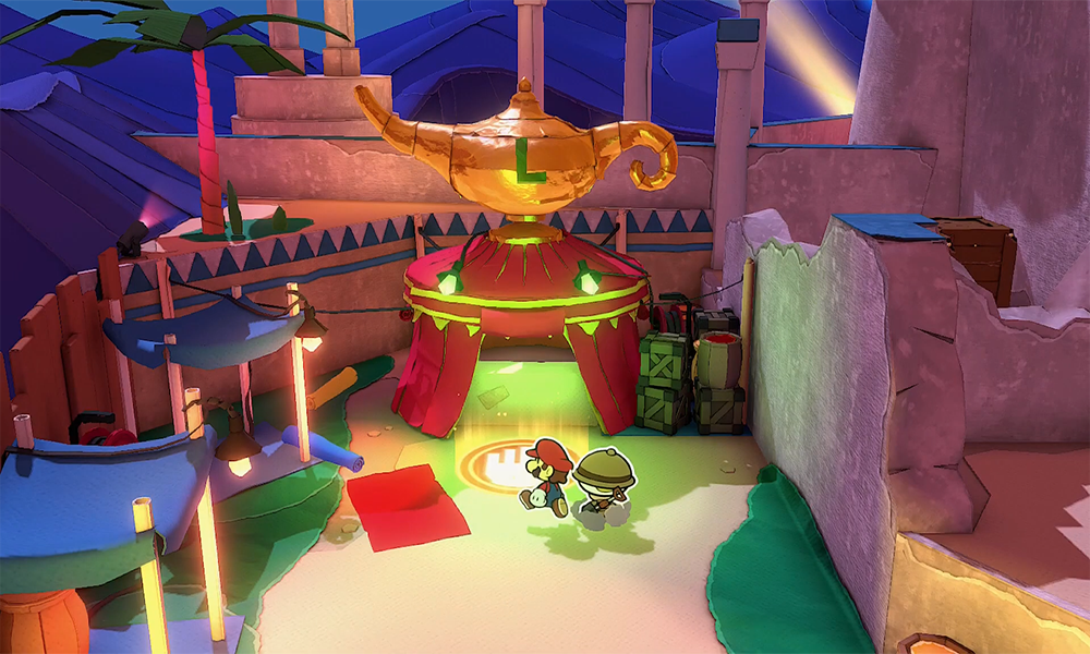 paper mario origami king snifit game SaulamanAria