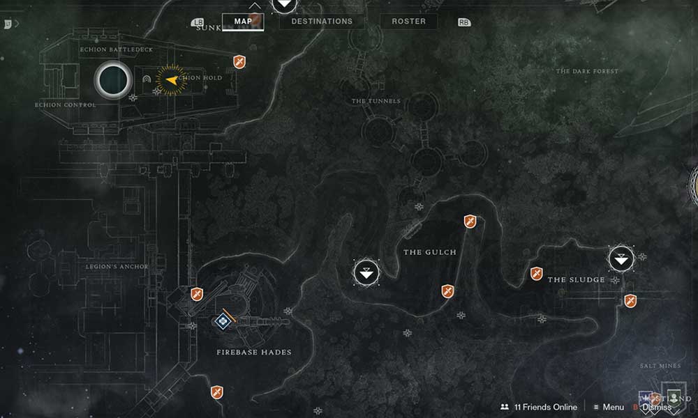Locations of All the Lost Sectors in Destiny 2
