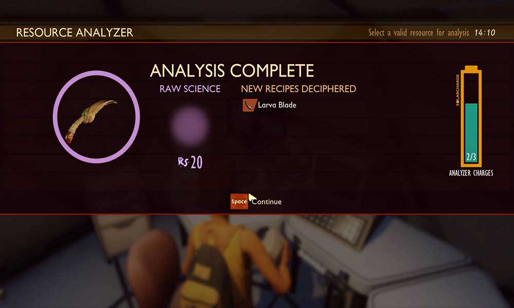 Grounded Best Starting Weapon Rotten Larva Blade