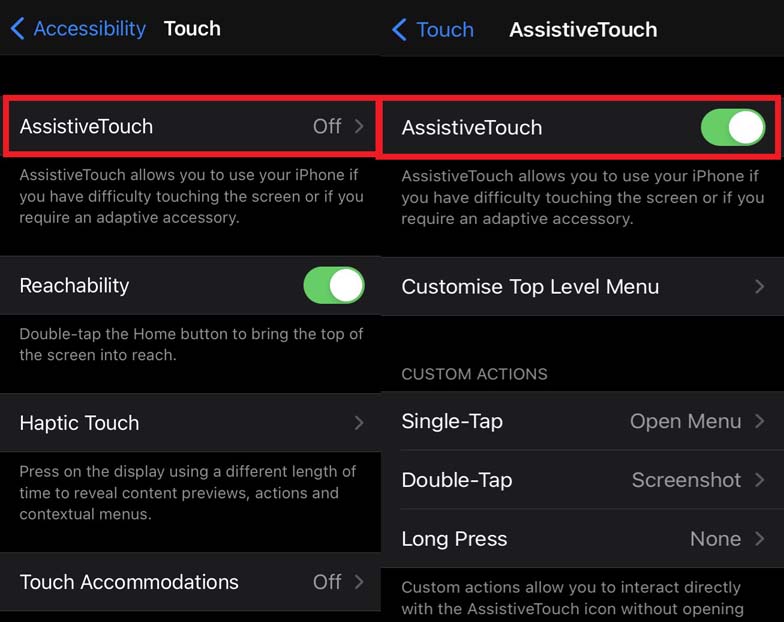 How to Activate Assistive Touch on Apple iPhone or iPad