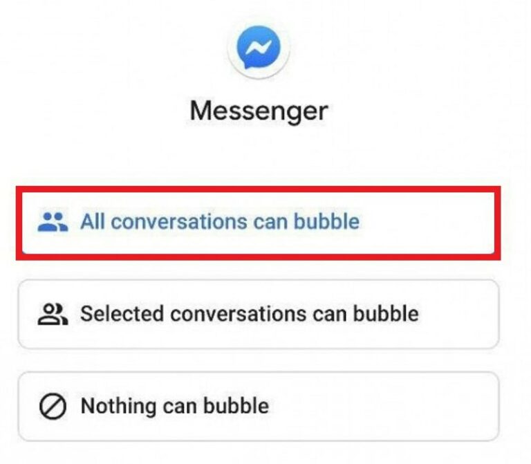 How to Enable or Disable Chat Heads in Facebook Messenger Android 11