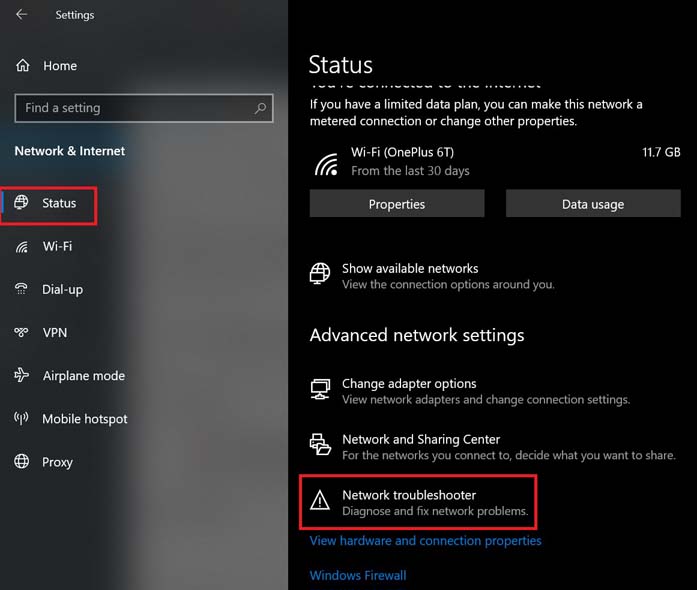 How to Run Windows Network Diagnostics in Windows 10?
