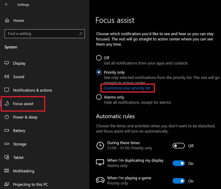 How to Disable Notifications in Windows 10 Computer