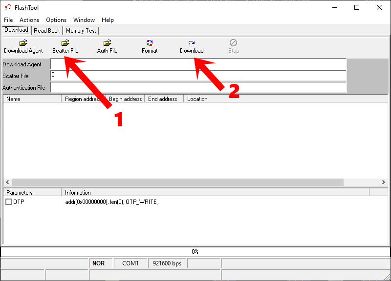 Download MTK Flash Tool How to Flash Firmware Using It