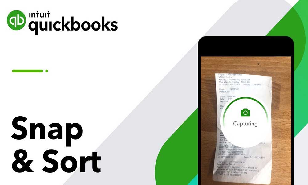 Scanning Receipts Into Quickbooks Desktop