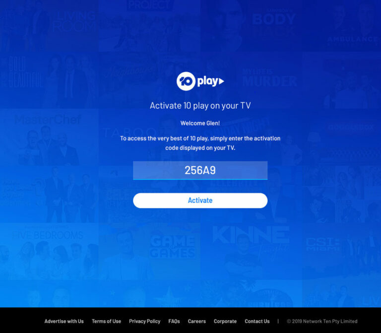 How To Activate 10 Play on Samsung, LG, Hisense, or Any Other Smart TV