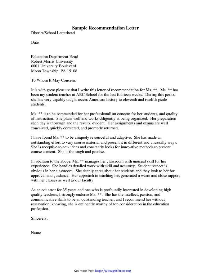 Letter of Transfer Student download