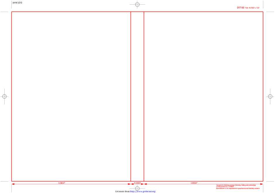 DVD Cover Template 2 download Cover Template for free PDF or Word