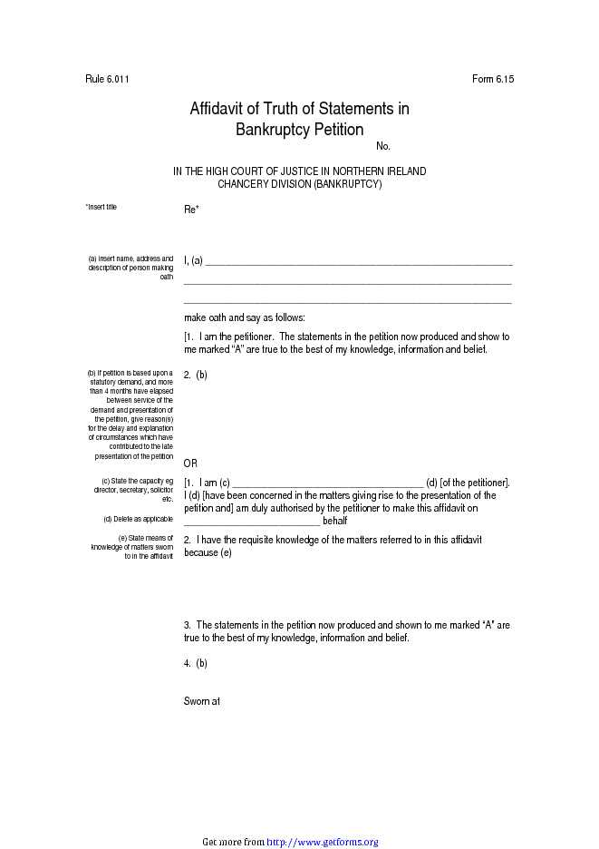 Statutory Declaration Form Nsw download Affidavit Form for free PDF