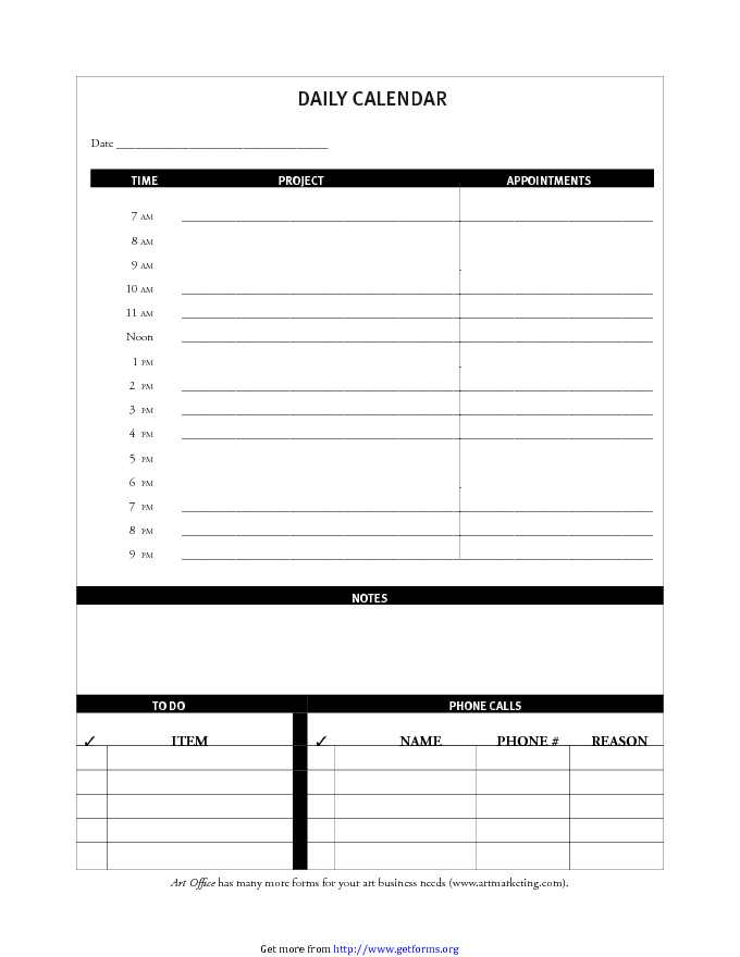 Blank Monthly Calendar Template download Calendar Template for free