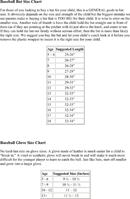Baseball Bat Size Chart - download Size Chart for free PDF or Word