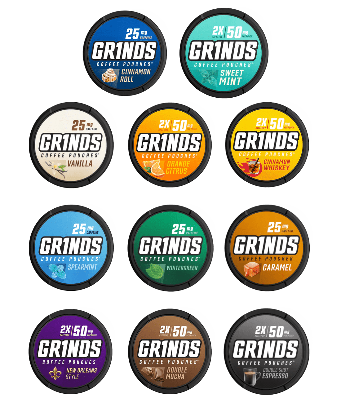Best Flavors Pack Grinds Coffee Pouches