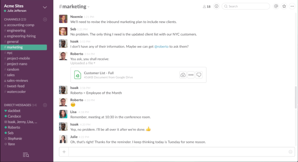 How to Best Combine Email with Messaging Apps like Slack