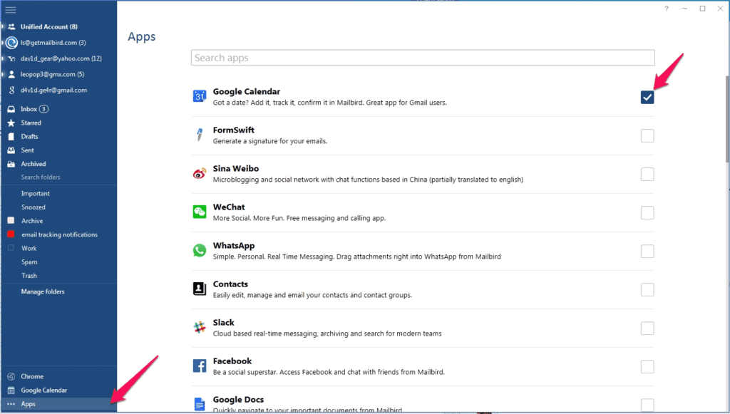 What’s on the Schedule How to Share a Google Calendar Mailbird