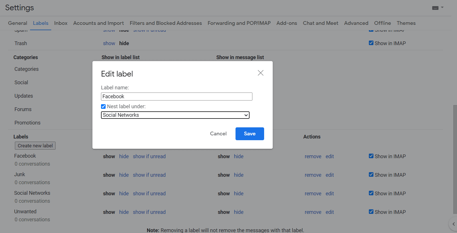 33 Gmail Hide Label From Inbox Labels 2021