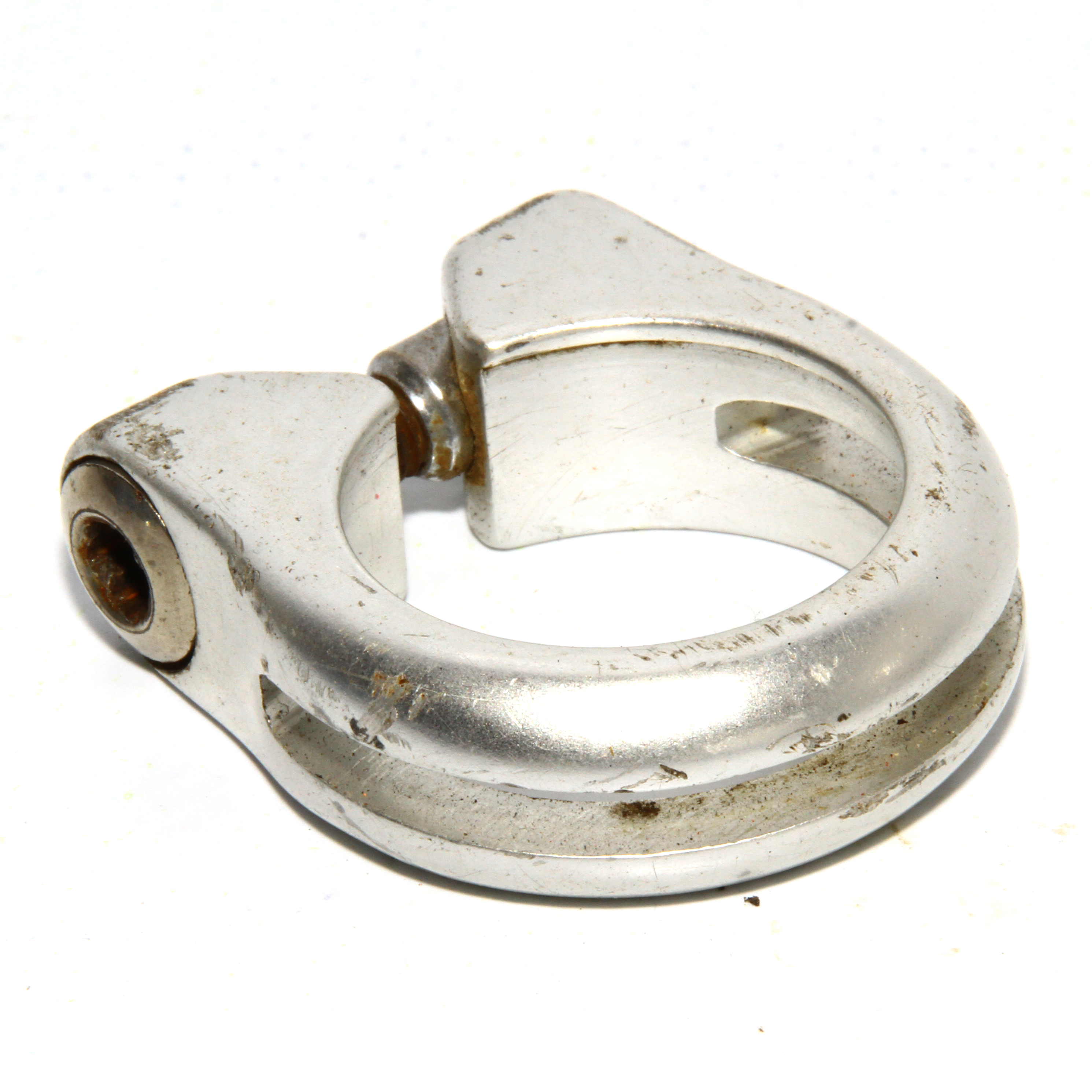 Allen Bolt Fixed Seat Clamp 31.8mm Silver Get Me Fixed